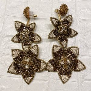 Flower Dangle Earrings